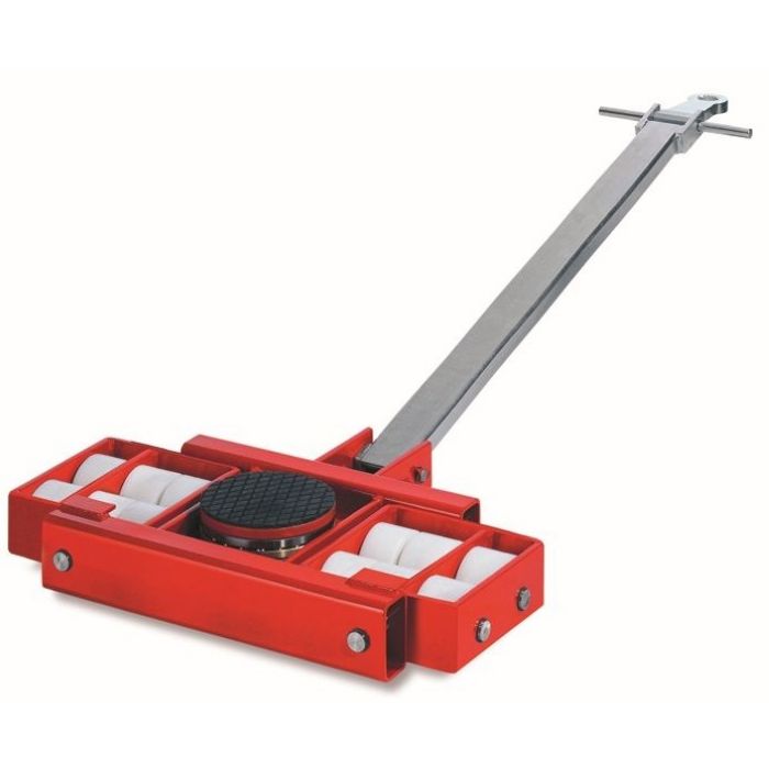 Роликовая платформа поворотная TOR X12 г/п 12 т (с ручкой)