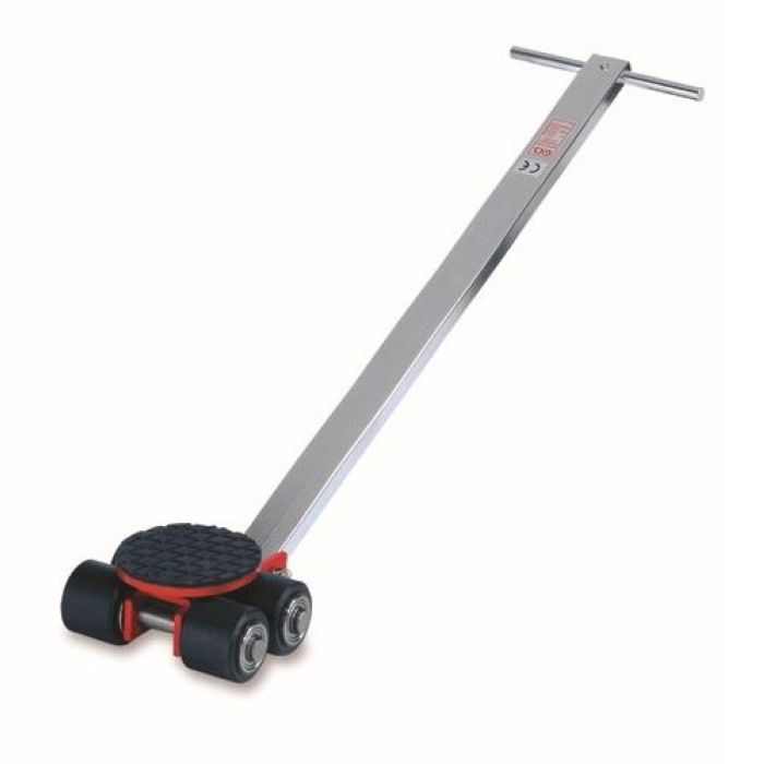 Роликовая платформа поворотная TOR X4 г/п 4 т (с ручкой)