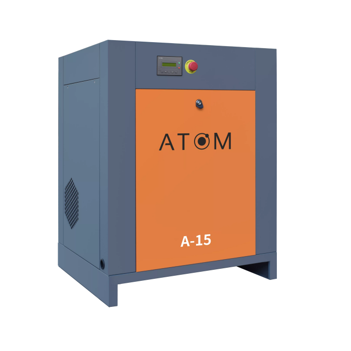 Компрессор винтовой АТОМ А-15 10 бар с частотным преобразователем