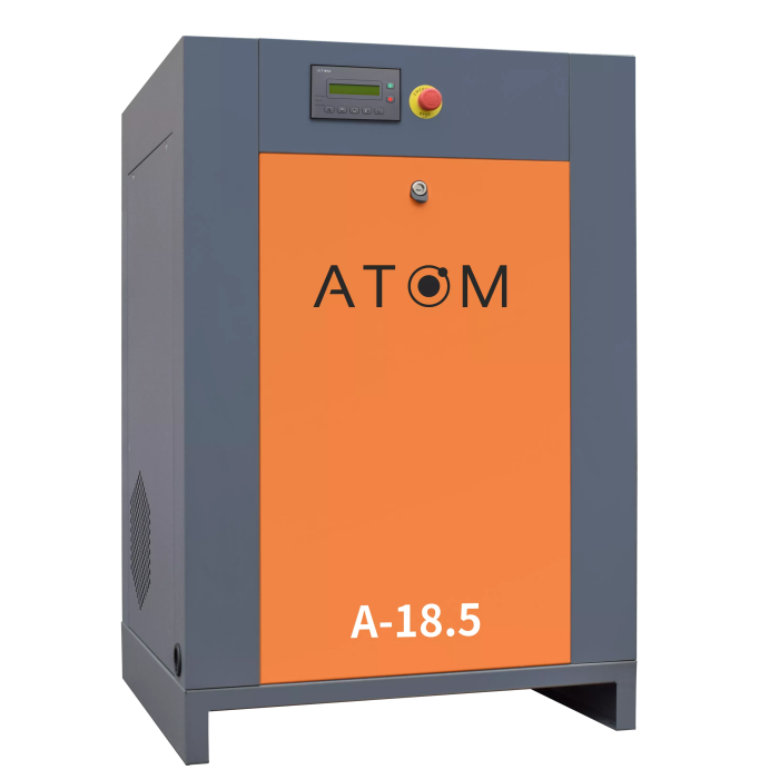Компрессор винтовой АТОМ А-18.5 10 бар с частотным преобразователем