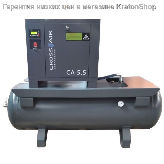 Компрессор винтовой CrossAir CA5.5-8RA-300 IP54 - фото
