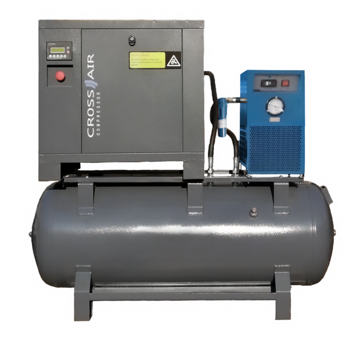 Компрессор винтовой CrossAir CA5.5-8GA-300DRY (IP23)