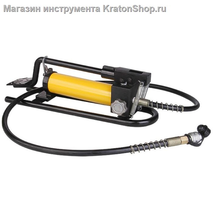 Насос гидравлический ножной НГН 700-2.0 (700бар, 2.0л) двухступенчатый