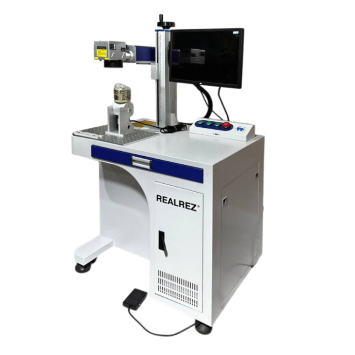 Лазерный маркировочный станок Realrez MK-50M + ПК