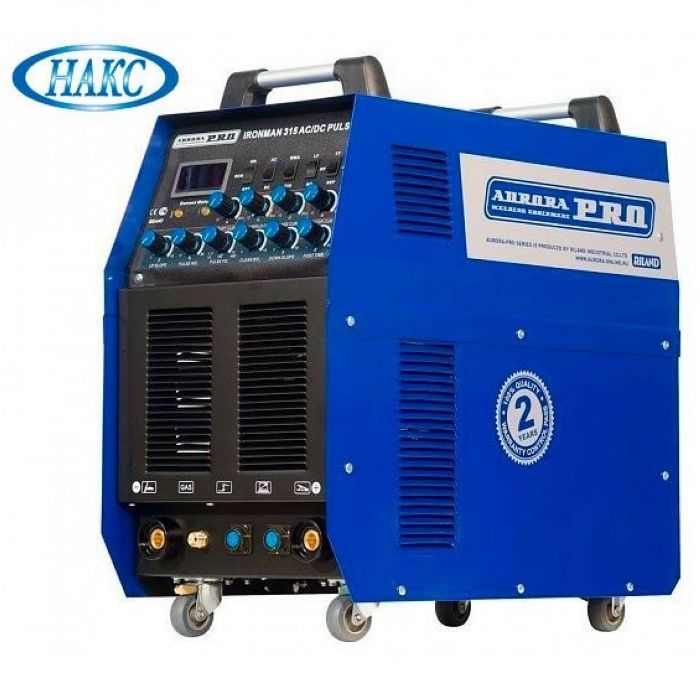 Аппарат аргонодуговой сварки Aurora PRO IRONMAN TIG 315 AC/DC PULSE сертификат НАКС