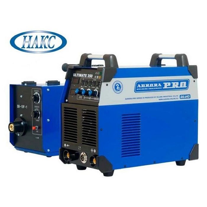 Инверторный сварочный полуавтомат Aurora PRO ULTIMATE 350 с закрытым подающим механизмом + сертификат НАКС