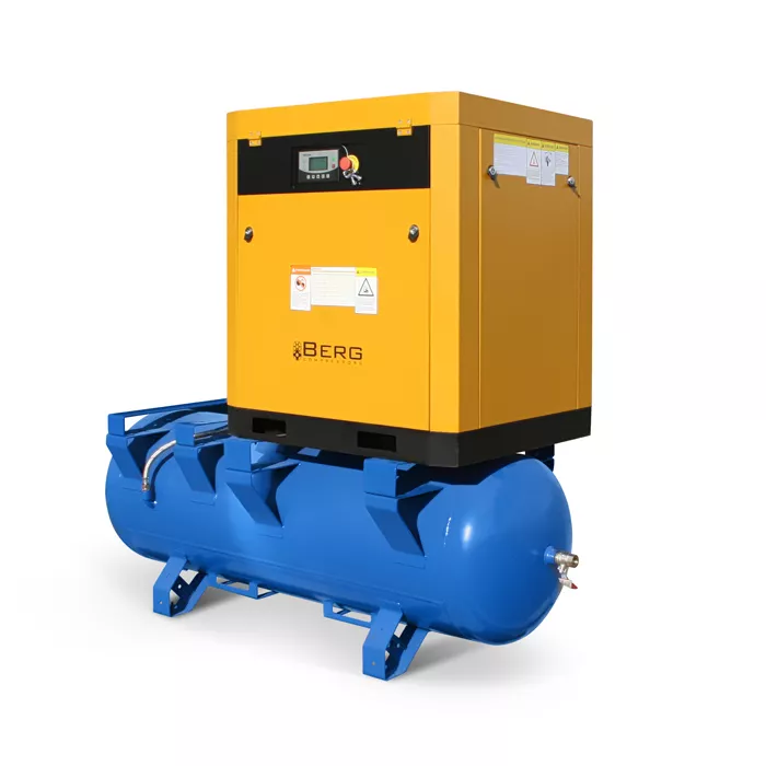 Компрессор винтовой BERG ВК-4Р-500 10 бар с частотным преобразователем - фото