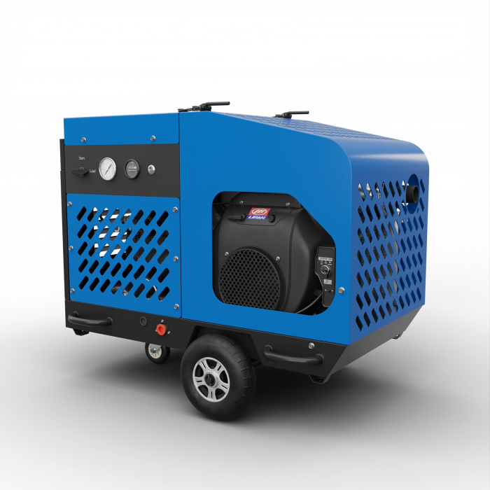 Бензиновый передвижной компрессор Borey 20-7F