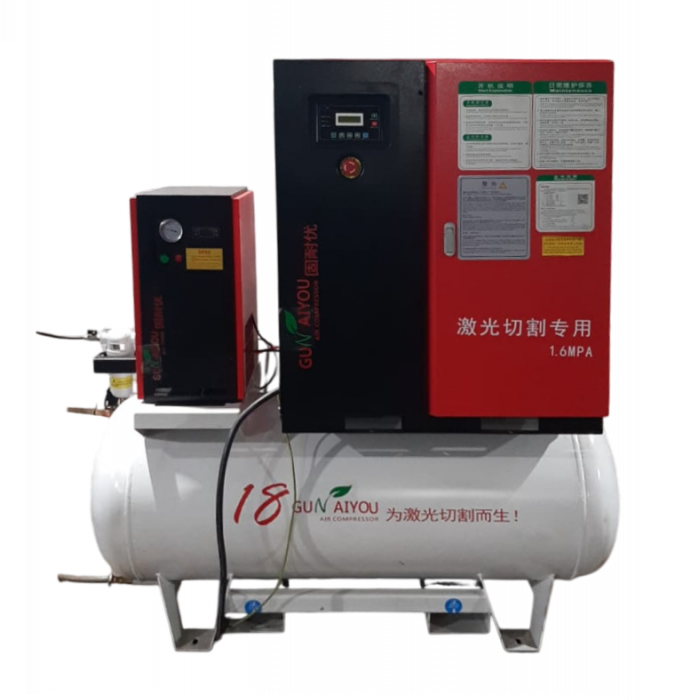 Компрессор винтовой безмасляный Gunaiyou TG-20CTAS-16-500