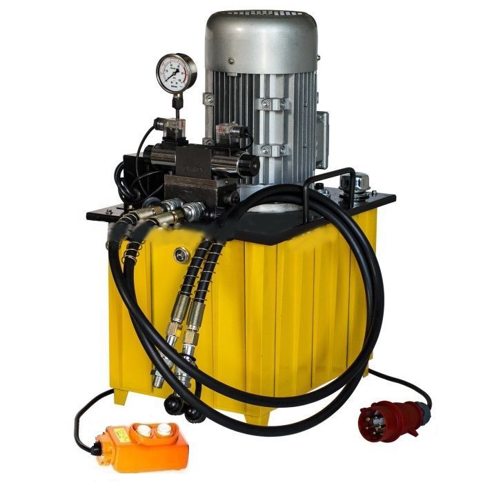 Двухпоточная маслостанция МГС 700-1.5П-10-Э-2-ГЗ 380 В пульт