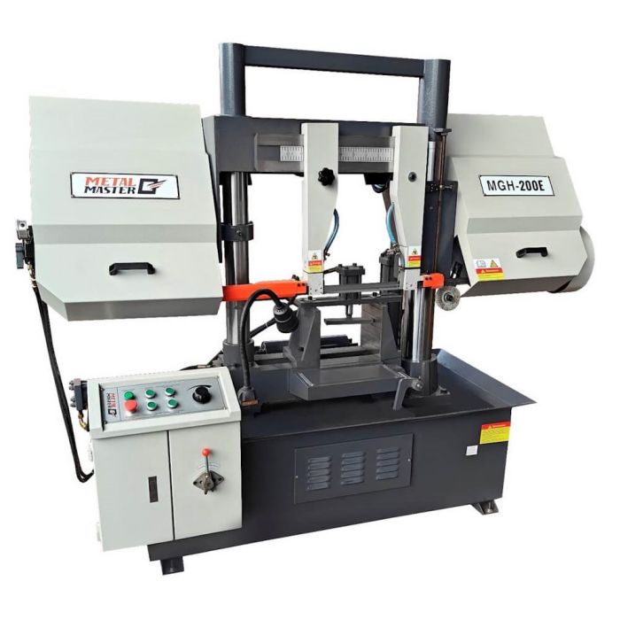 Двухколонный полуавтоматический ленточнопильный станок Metal Master MGH-200E