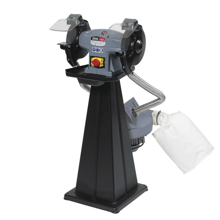 Двухдисковый шлифовальный станок с пылесосом Femi 191 серии Industrial