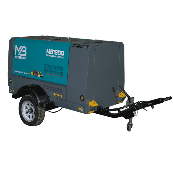 Дизельный компрессор MASTER BLAST MB-190D-7