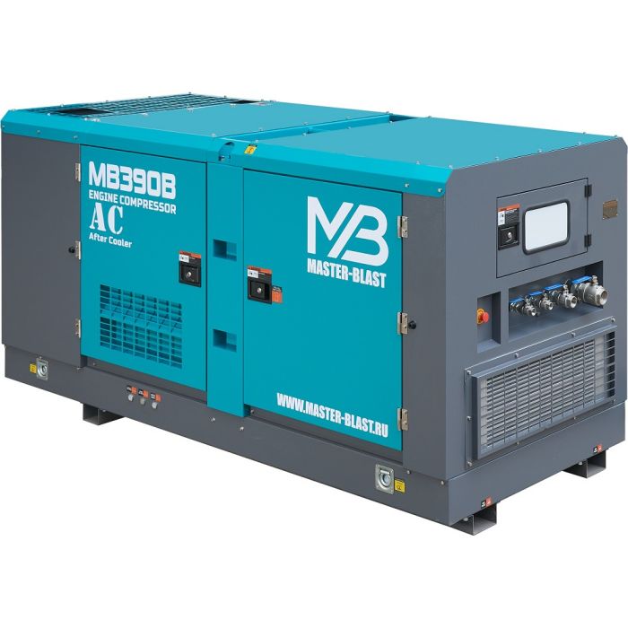 Дизельный компрессор MASTER BLAST MB-390B-10+АС