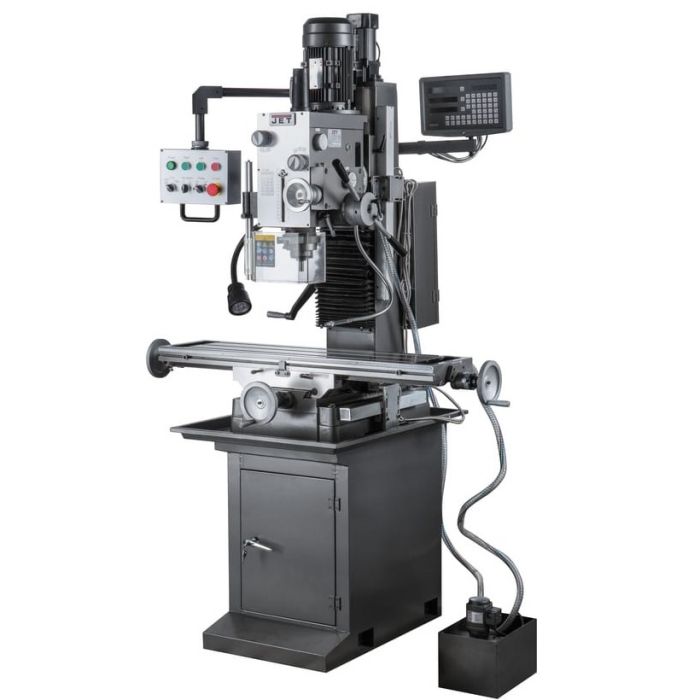 Редукторный фрезерно-сверлильный станок JET JMD-50LPFD
