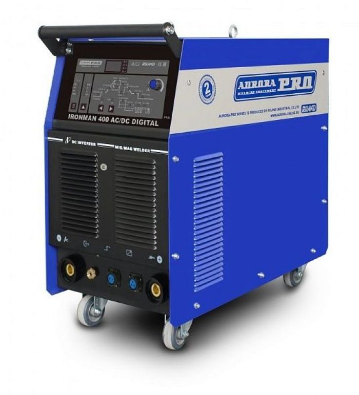 Аппарат аргонодуговой сварки Aurora PRO IRONMAN 400 AC/DC DIGITAL (TIG+MMA) НАКС