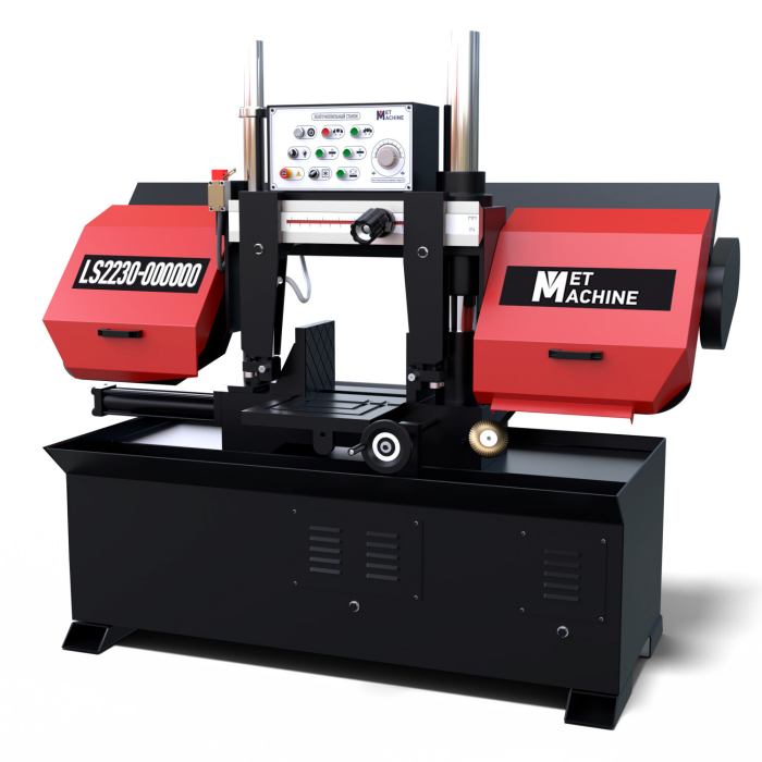 Двухколонный полуавтоматический ленточнопильный станок MetMachine LS2230-0000T0