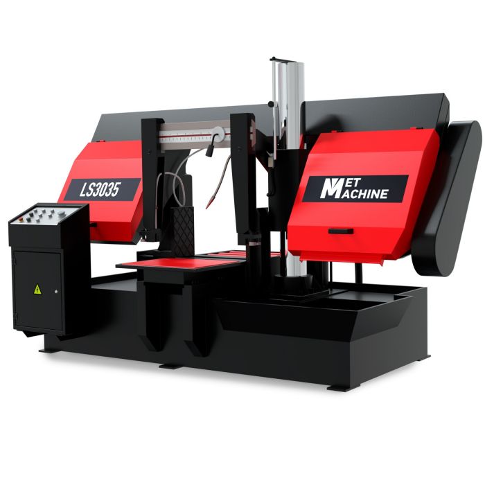 Двухколонный полуавтоматический ленточнопильный станок MetMachine LS3035-0L0000