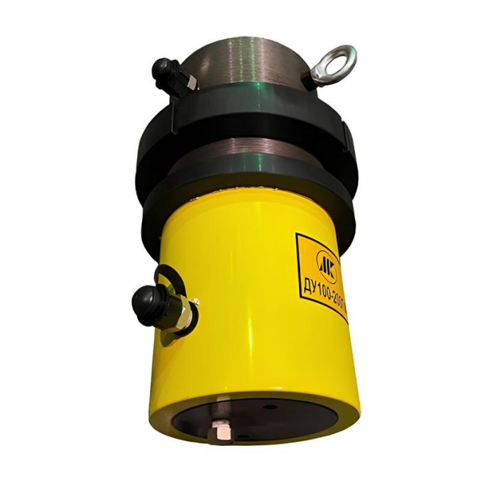 Гидроцилиндр с гидравлическим возвратом штока ДУ200-250ГФ