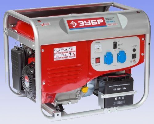 Генератор бензиновый Зубр ЗЭСБ-4000