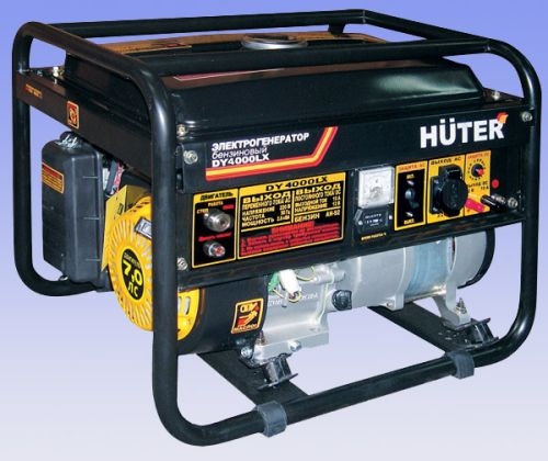 Электрогенератор бензиновый Huter DY4000LX