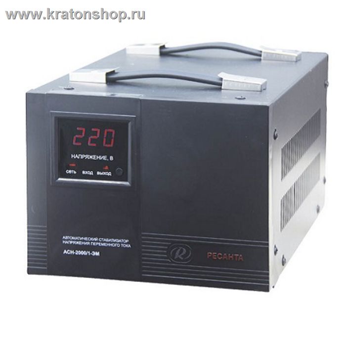 Стабилизатор электромеханический Ресанта АСН- 2 000 /1-ЭМ