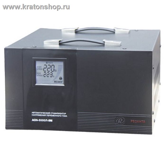Стабилизатор электромеханический Ресанта АСН- 5 000 /1-ЭМ