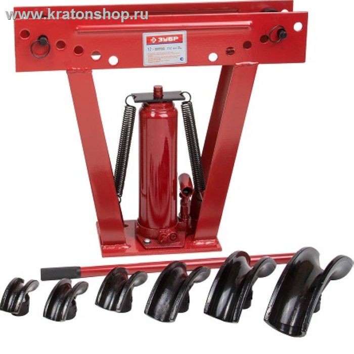 Трубогиб гидравлический Зубр "Эксперт", 12Т