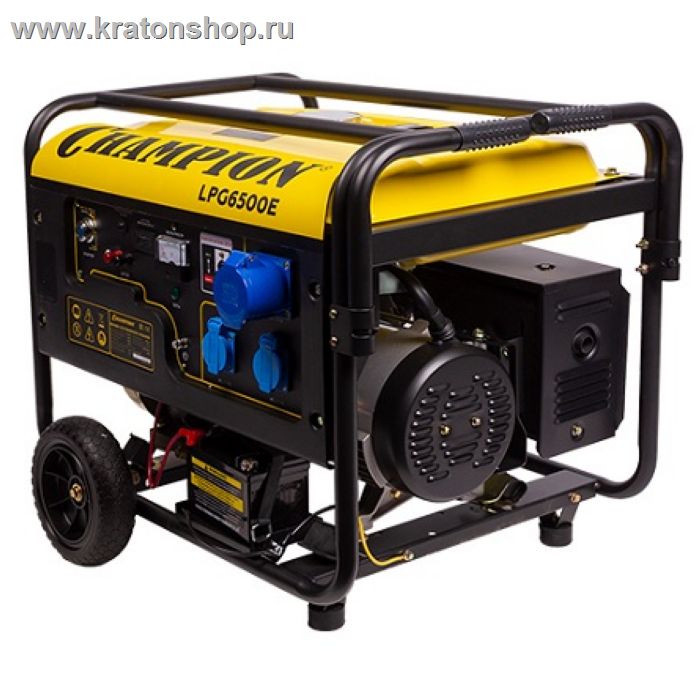 Генератор газ/бензин Champion LPG 6500 Е
