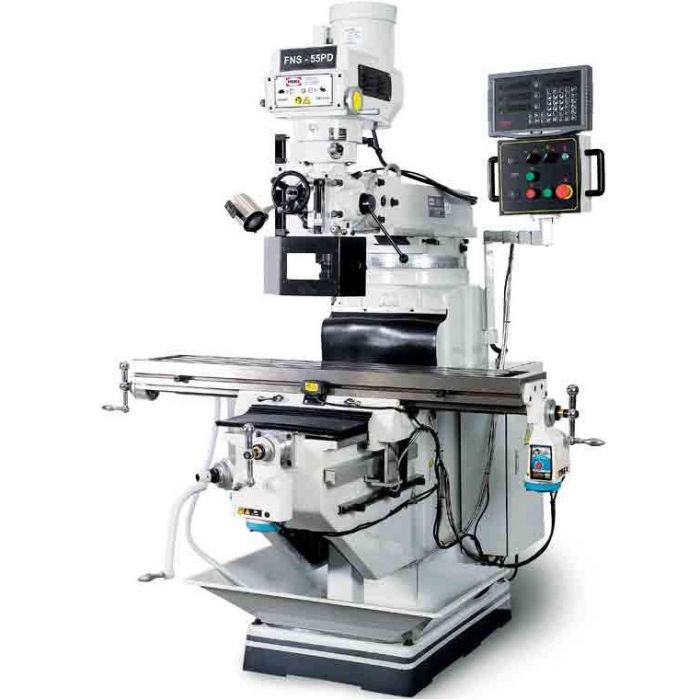 Универсальный фрезерный станок по металлу PROMA FNS–55PD - фото