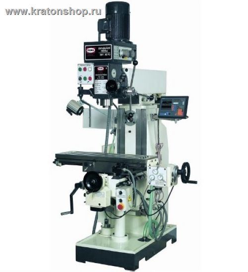 Универсальный фрезерный станок по металлу PROMA FHV-50PD с цифровым измерением