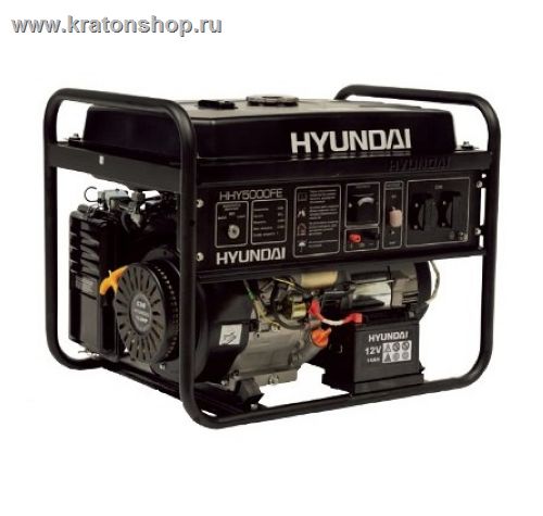 Генератор бензиновый Hyundai HHY 5000FE