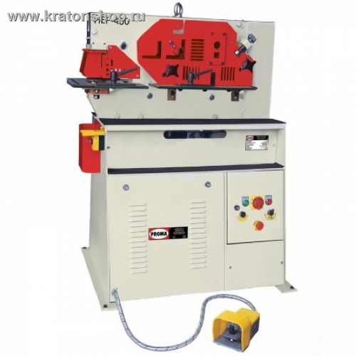 Комбинированные гидравлические пресс-ножницы  PROMA HEP-400