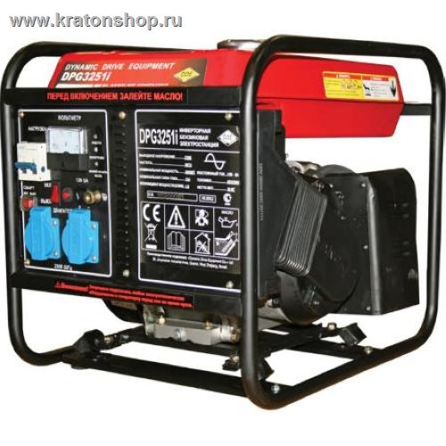 Генератор бензиновый инверторный DDE DPG3251i