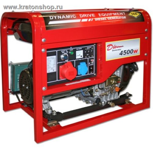 Электрогенератор дизельный DDE DDG6000-3E