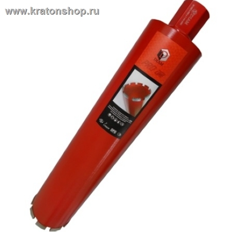 Алмазное сегментное сверло DIAM Pro Line 112x450х10x1 1/4 UNC