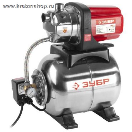 Насосная станция Зубр ЗНАС-1200-С, нержавеющая сталь