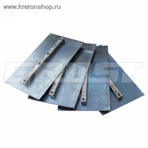 Комплект лопастей для затирочн. маш. GROST - 150x250 мм (4шт)