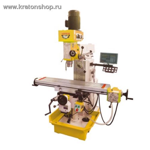 Универсальный фрезерный станок по металлу VISPROM FHX-50PD с цифровым измерением