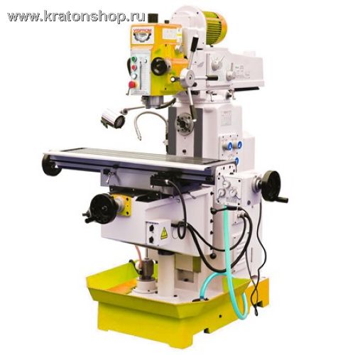 Универсальный фрезерный станок по металлу VISPROM FVX-125W с цифровым измерением