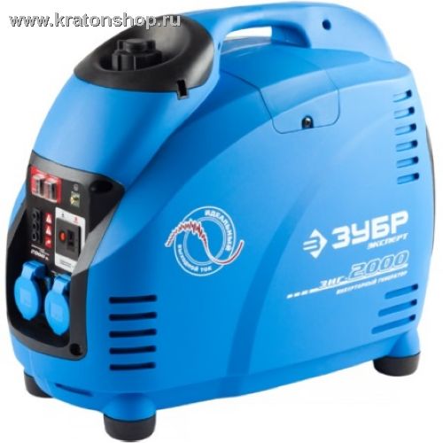 Генератор бензиновый инверторный Зубр ЗИГ-2000
