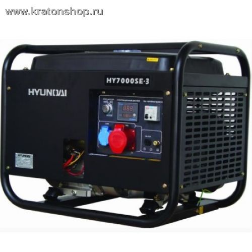 Генератор бензиновый Hyundai HY 7000SE-3
