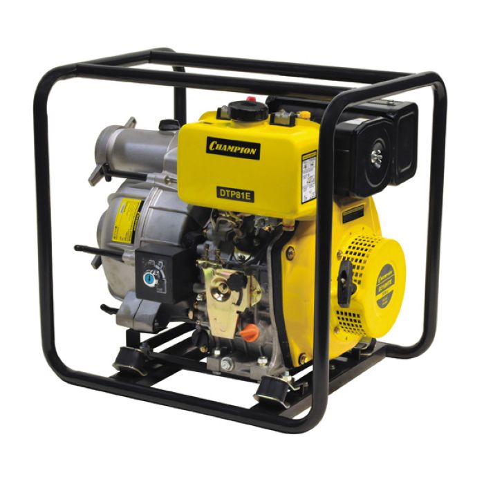 Мотопомпа дизельная Champion  DTP81E