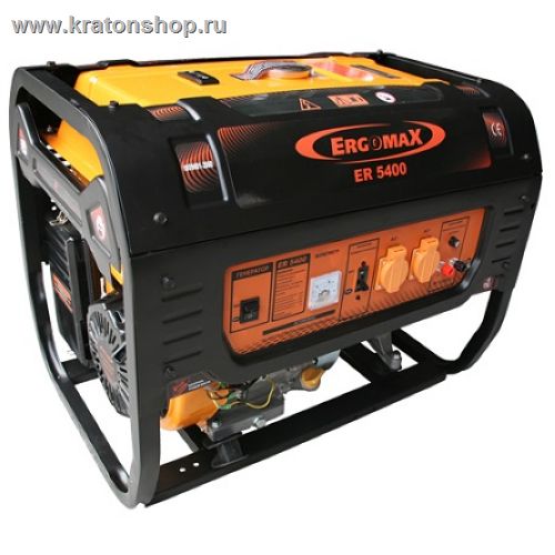 Генератор бензиновый ERGOMAX ER 5400