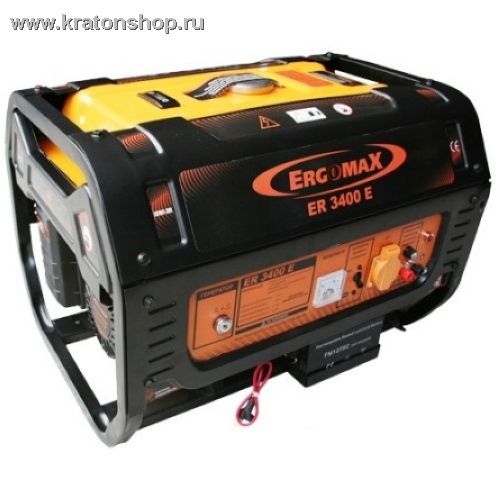 Генератор бензиновый ERGOMAX ER 3400 Е