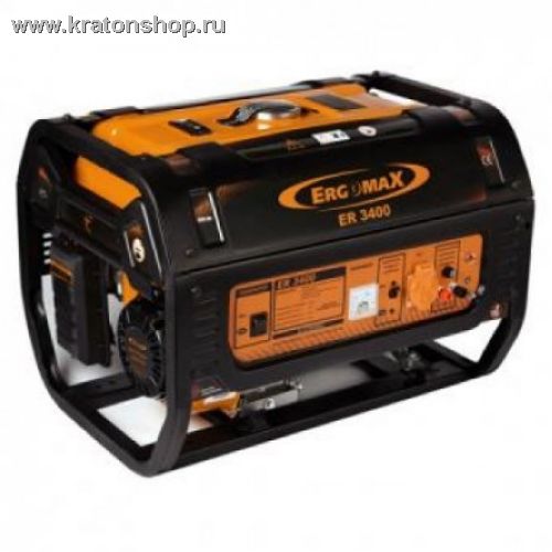 Генератор бензиновый ERGOMAX ER 3400