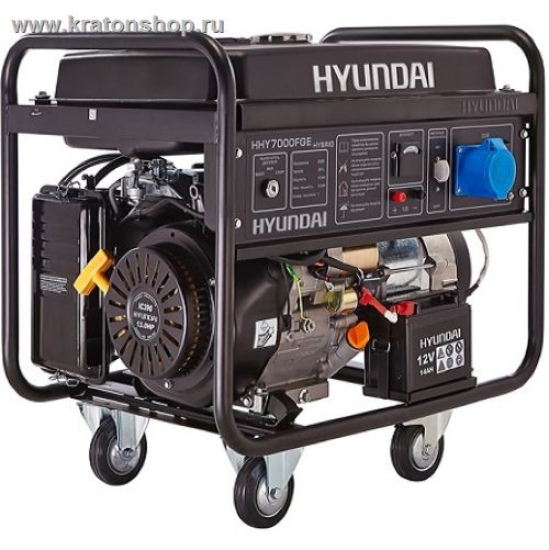 Генератор газ/бензин Hyundai HHY 7000FGE