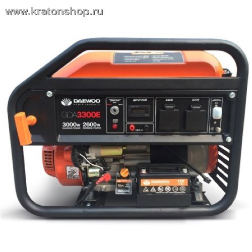 Генератор бензиновый Daewoo GDA 3300E