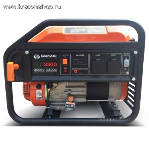 Генератор бензиновый Daewoo GDA 3300