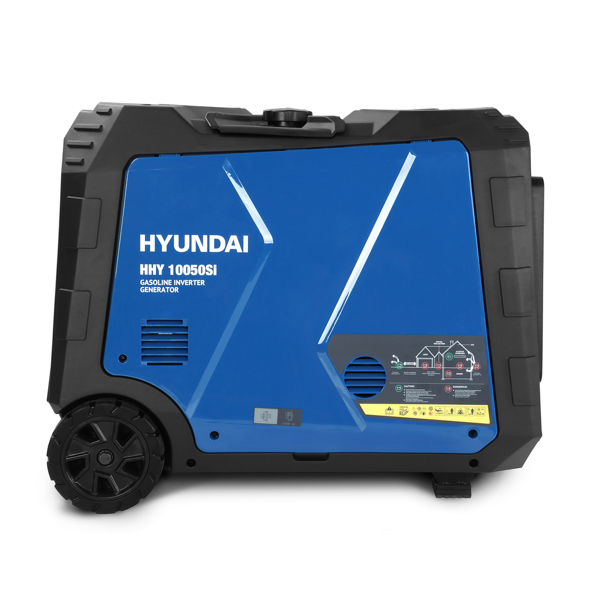 Генератор бензиновый инверторный Hyundai HHY 10050Si — фото 2